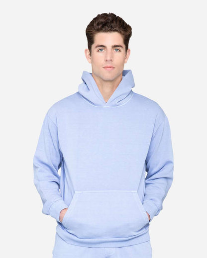 Lane Seven Unisex Urban Pullover Hooded Sweatshirt LS16001 #colormdl_Pigment Grape Ice