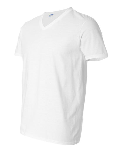 Gildan Softstyle® V-Neck T-Shirt 64V00 #color_White