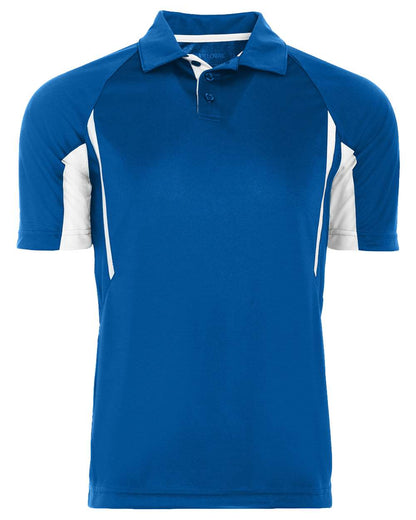 Holloway Men's Two-Tone Avenger Polo 222530 #color_Royal/ White