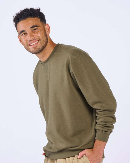 Boxercraft Fleece Crew Pullover BM5101 #colormdl_Olive