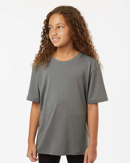 AllPro Youth Pro-Lock Performance T-Shirt 48000Y #colormdl_Heather Granite
