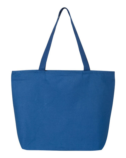 Q-Tees 25L Zippered Tote Q611 #color_Royal