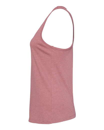 BELLA + CANVAS Women's Jersey Racerback Tank 6008 #color_Heather Mauve