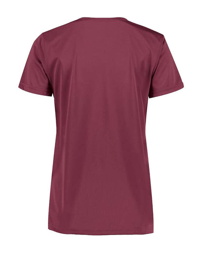 Augusta Sportswear Women's Nexgen Wicking V-Neck T-Shirt 1790 #color_Maroon