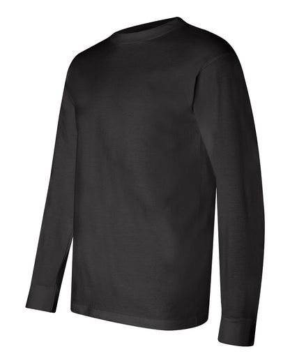 Bayside USA-Made Long Sleeve T-Shirt 6100 #color_Black