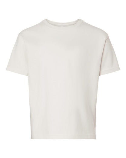 BELLA + CANVAS Youth 6oz. Heavyweight Tee 3010Y #color_Vintage White
