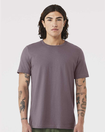 BELLA + CANVAS Jersey Tee 3001 #colormdl_Purple Storm