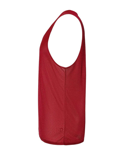 C2 Sport Reversible Mesh Tank 5729 #color_Red/ White