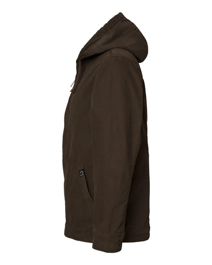 DRI DUCK Laredo Boulder Cloth™ Canvas Jacket with Thermal Lining Tall Sizes 5090T #color_Tobacco