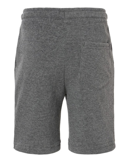 Independent Trading Co. Youth Lightweight Special Blend Fleece Shorts PRM16SRT #color_Nickel