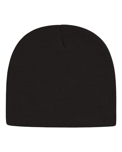 CAP AMERICA USA-Made 8 1/2" Beanie TKN28 #color_Black