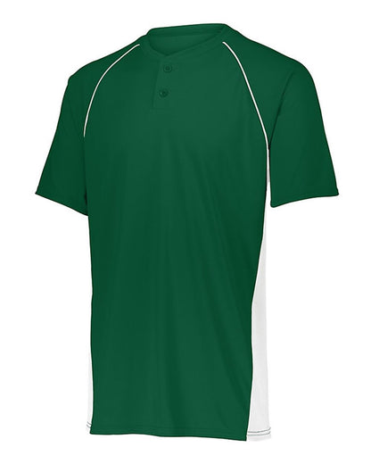 Augusta Sportswear Limit Jersey 1560 #color_Dark Green/ White