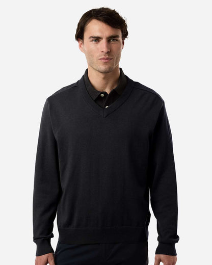 Devon & Jones Men's New Classics V-Neck Sweater DG445 #colormdl_Black