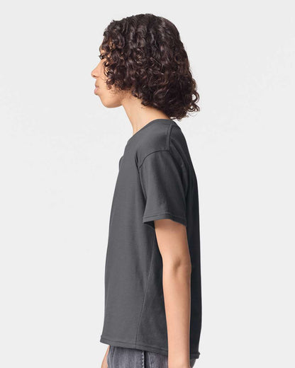 American Apparel Youth Fine Jersey Tee 2001Y #colormdl_Asphalt