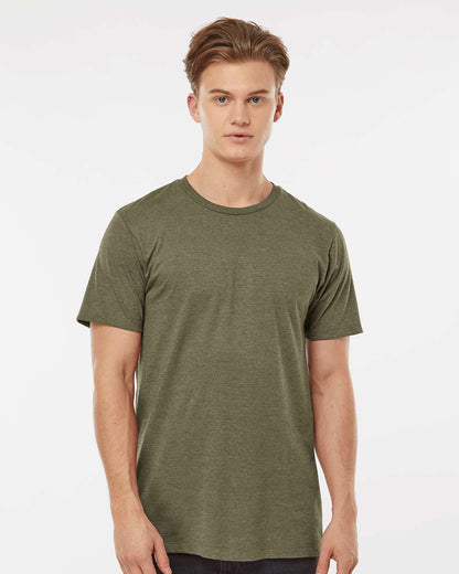 Tultex Premium Cotton Blend T-Shirt 541 #colormdl_Olive Heather