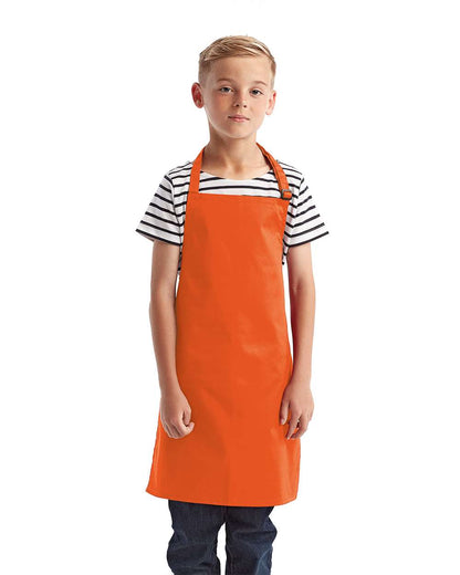 Artisan Collection by Reprime Youth Recycled Apron RP149 #colormdl_Orange