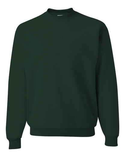 JERZEES Unisex NuBlend® Crewneck Sweatshirt 562MR #color_Forest Green