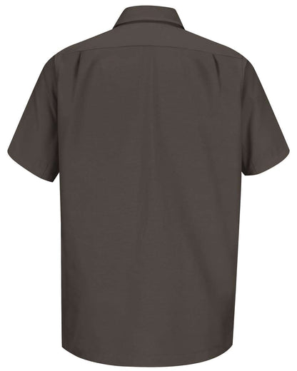 Dickies Men's Tall Short Sleeve Work Shirt WS20T #color_Charcoal