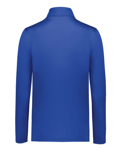 Holloway Women's CoolCore® Quarter-Zip Pullover 222340 #color_Royal