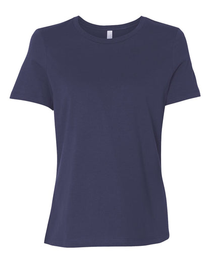 BELLA + CANVAS Women’s Relaxed Jersey Tee 6400 #color_Navy