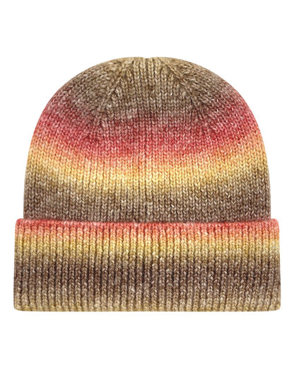 LEGACY Tie-Dyed Ribbed Beanie KTDRB #color_Sunset