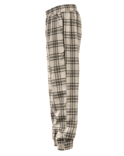 Burnside Flannel Jogger 8810 #color_Grey/ Steel 