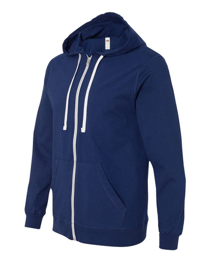Fruit of the Loom Sofspun® Full-Zip Hooded Long Sleeve T-Shirt SF60R #color_Admiral Blue