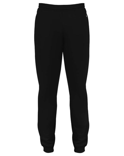 Badger Youth Performance Fleece Joggers 2475 #color_Black