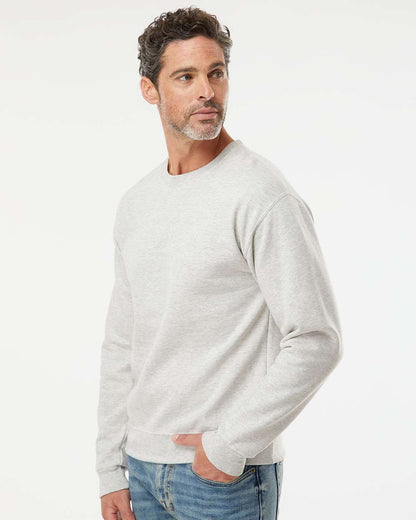 JERZEES Unisex NuBlend® Crewneck Sweatshirt 562MR #colormdl_Oatmeal Heather
