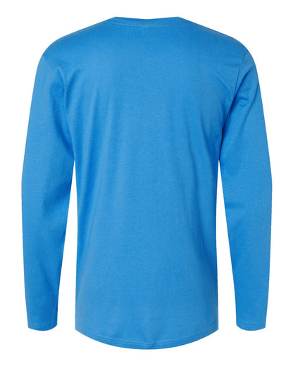 LAT Men's Fine Jersey Long Sleeve Tee 6918 #color_Tradewind