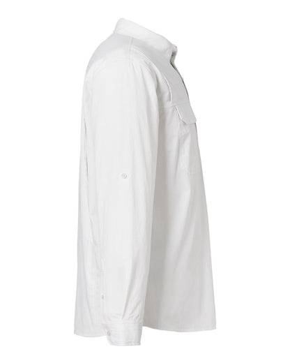 HUK Men's Creekbed Pocket Fishing Shirt H150184 #color_White