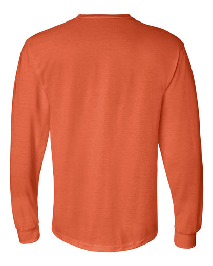 Gildan Unisex DryBlend® 50/50 Long Sleeve T-Shirt 8400 #color_Orange