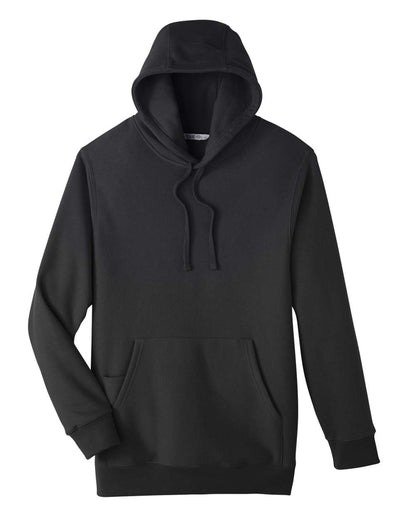 Team 365 Unisex Zone HydroSport™ Heavyweight Hooded Sweatshirt TT96 #color_Black