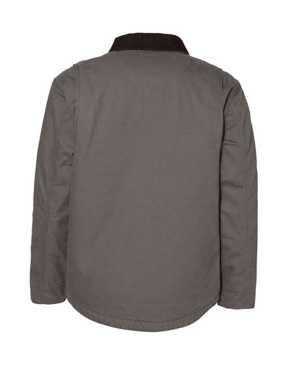 DRI DUCK Rambler Boulder Cloth Jacket 5091 #color_Gravel