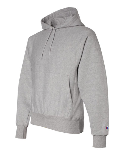 Champion Unisex Reverse Weave® Hooded Sweatshirt S101 #color_Oxford Grey