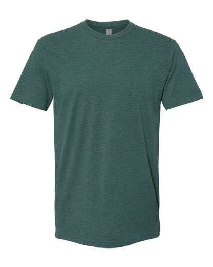 Next Level Sueded T-Shirt 6410 #color_Heather Forest Green