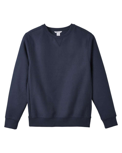 Team 365 Unisex Zone HydroSport™ Heavyweight Crewneck Sweatshirt TT98 #color_Sport Dark Navy