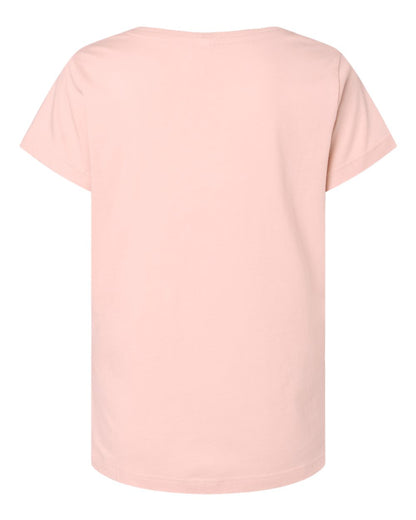 LAT Women's Fine Jersey Tee 3516 #color_Blush