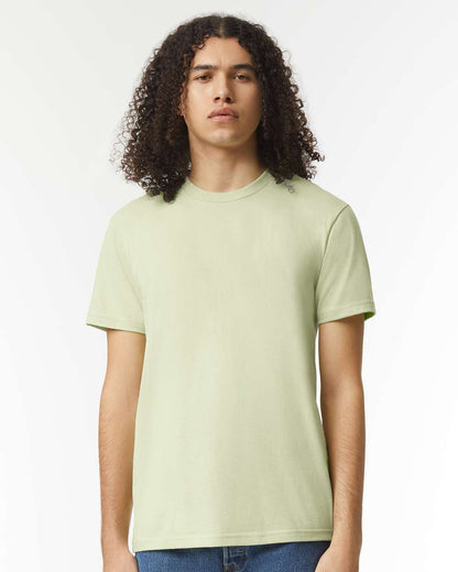American Apparel Unisex CVC Tee 2001CVC #colormdl_Heather Cucumber