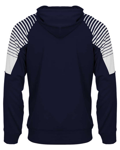 Badger Lineup Hooded Pullover 1405 #color_Navy