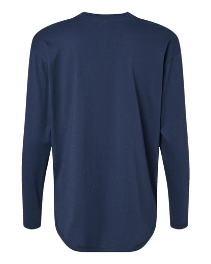 LAT Women's Fine Jersey Long Sleeve Tee 3508 #color_Denim