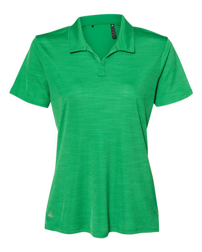 Adidas Women's Mélange Polo A403 #color_Team Green Melange