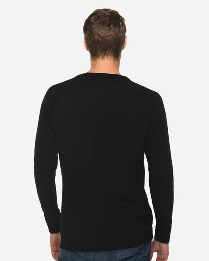 Lane Seven Unisex French Terry Crewneck Sweatshirt LS13004 #colormdl_Black