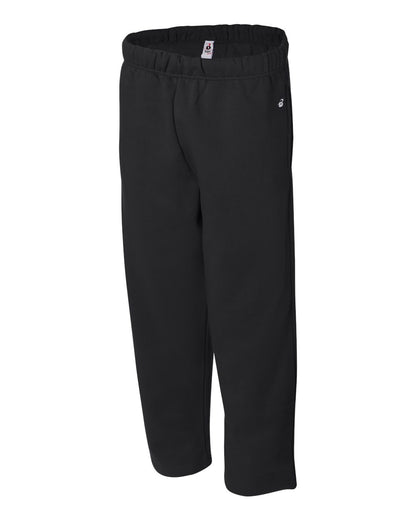 Badger Open-Bottom Sweatpants 1277 #color_Black