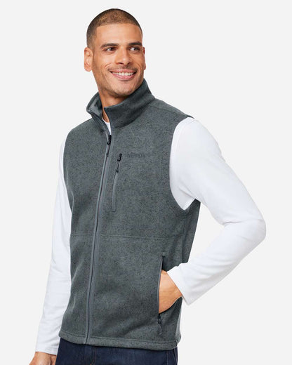 Marmot Men's Drop Line Vest M16224 #colormdl_Steel Onyx Heather