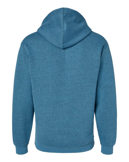 LAT Unisex Elevated Fleece Hoodie Sweatshirt 6926 #color_Bermuda Blackout