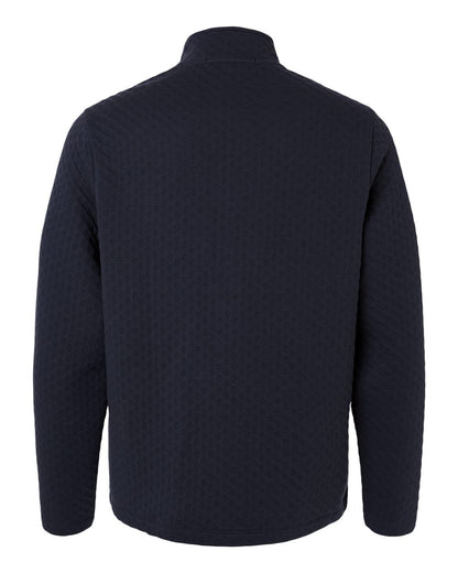 Devon & Jones Men's Berkley Textured Full-Zip Jacket DG740 #color_Navy