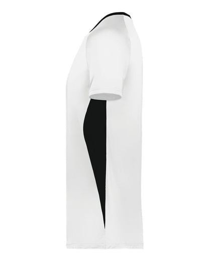 Augusta Sportswear Unisex Octane Soccer Jersey 322240 #color_White/ Black