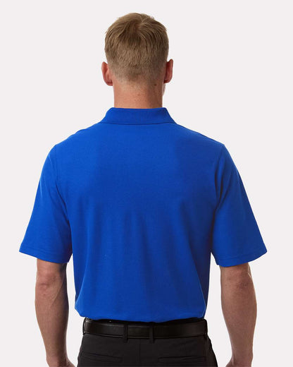 Harriton Men's Maverick CVC Pique Polo M105 #colormdl_True Royal