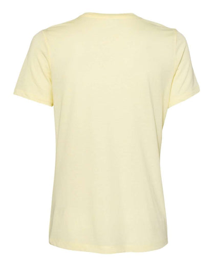 BELLA + CANVAS Women’s Relaxed Fit Triblend Tee 6413 #color_Pale Yellow Triblend